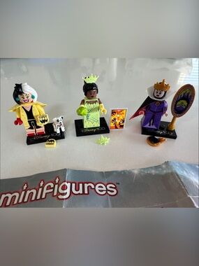 LEGO | Disney Minifigures | Cruella - Tiana - The Queen